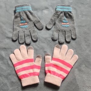 Kids Gloves with Touchscreen Tips